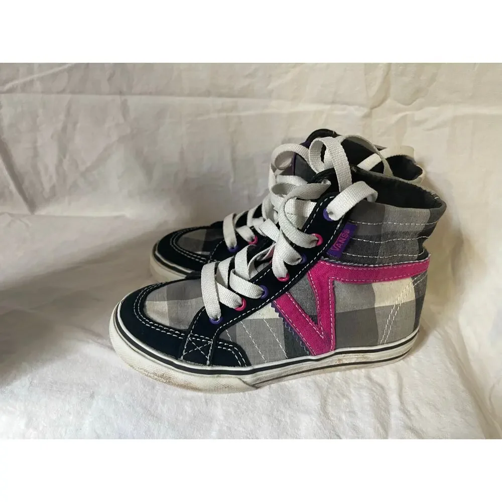 Vans girls 11 hightop shoes